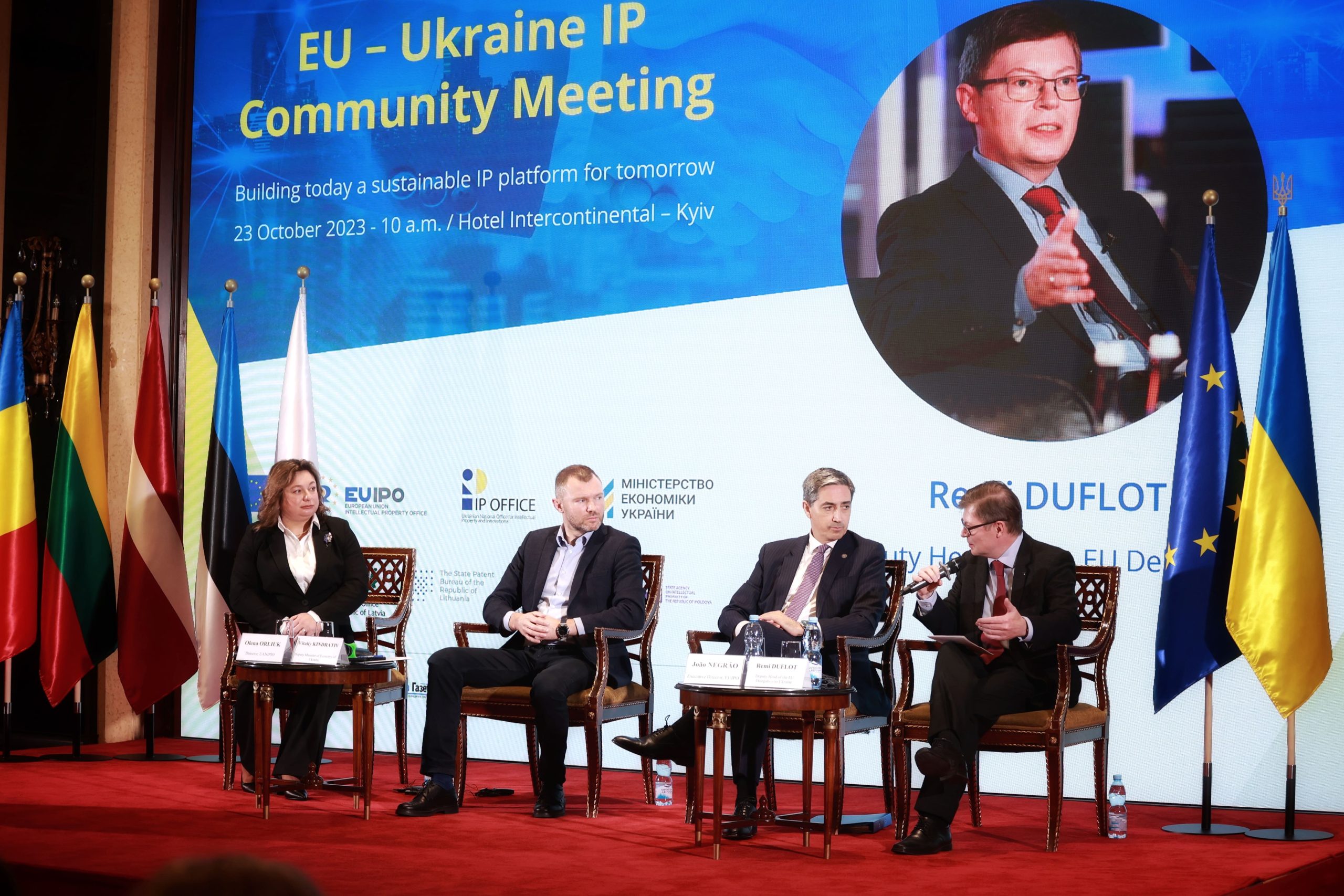 Remi Duflot, Deputy Head of EU Delegation to Ukraine: Progress in IP sphere brings cooperation between Ukraine and European Union to a new level