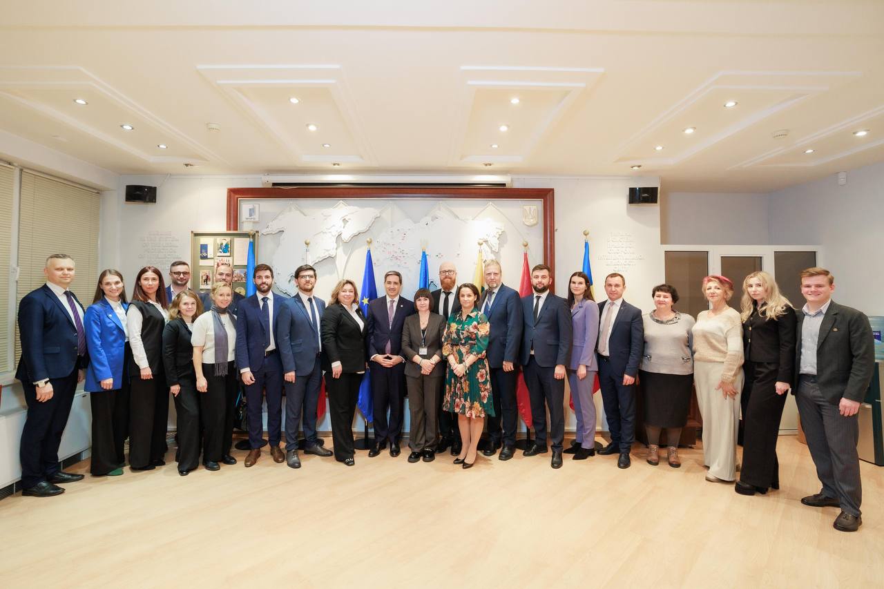 Priority areas of cooperation and support of IP sphere: meeting of European delegation with Ukrainian IP Office’s team (photo)