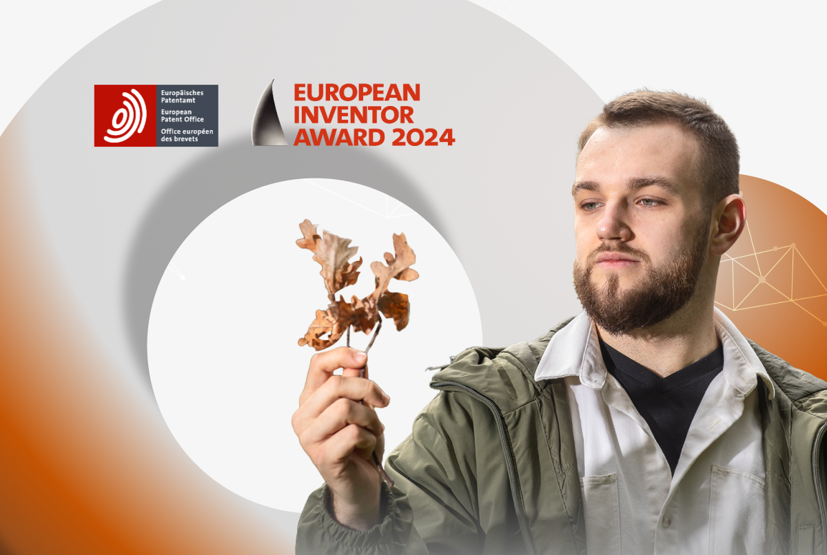 Перетворення опалого листя на еко-папір: український науковець став фіналістом конкурсу Премії для молодих винахідників 2024