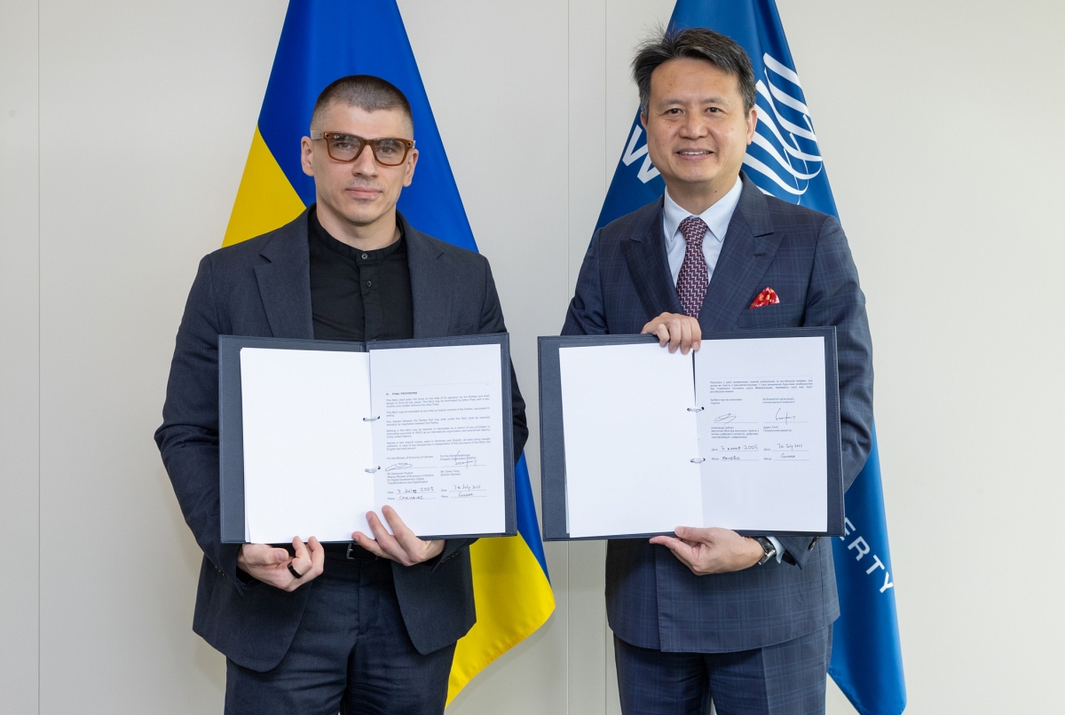Мінекономіки та ВОІВ підписали Меморандум про співробітництво у сфері інтелектуальної власності