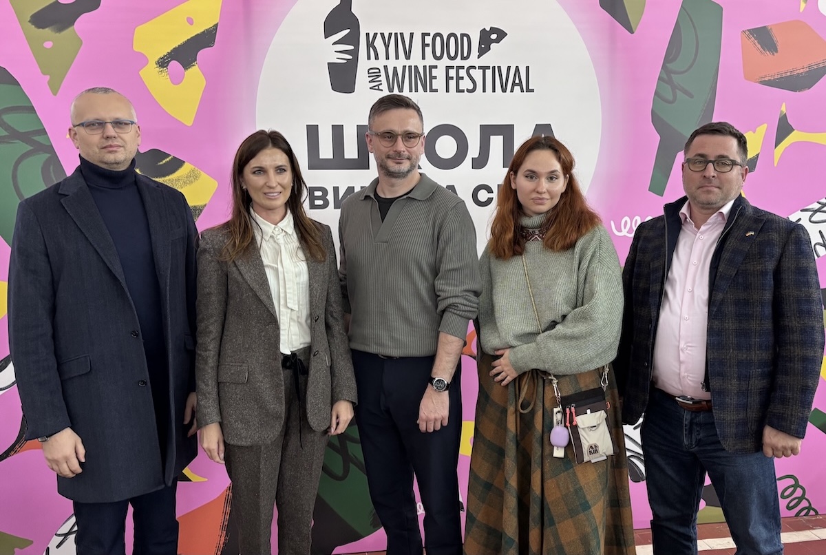 Kyiv Food and Wine Festival: представники УКРНОІВІ розповіли про унікальність українського вина та роль IP