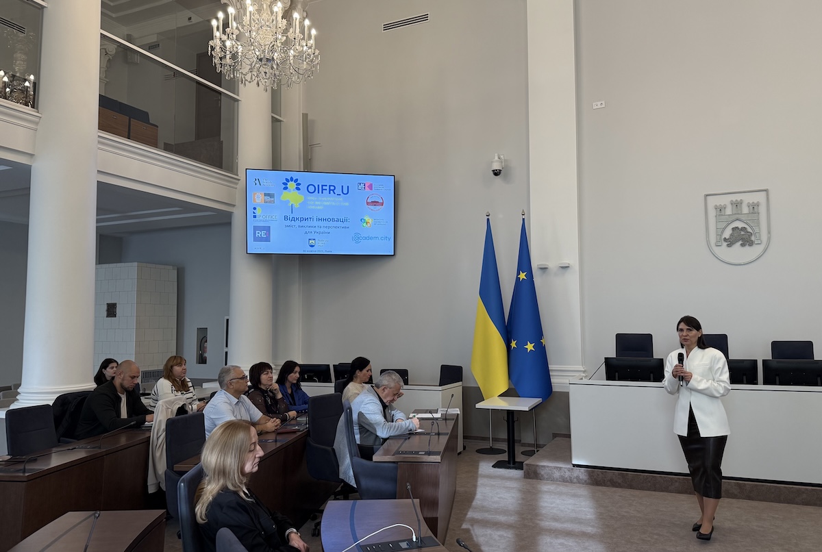 Відкриті інновації у Львові: триває серія заходів, присвячених відбудові України (презентації)