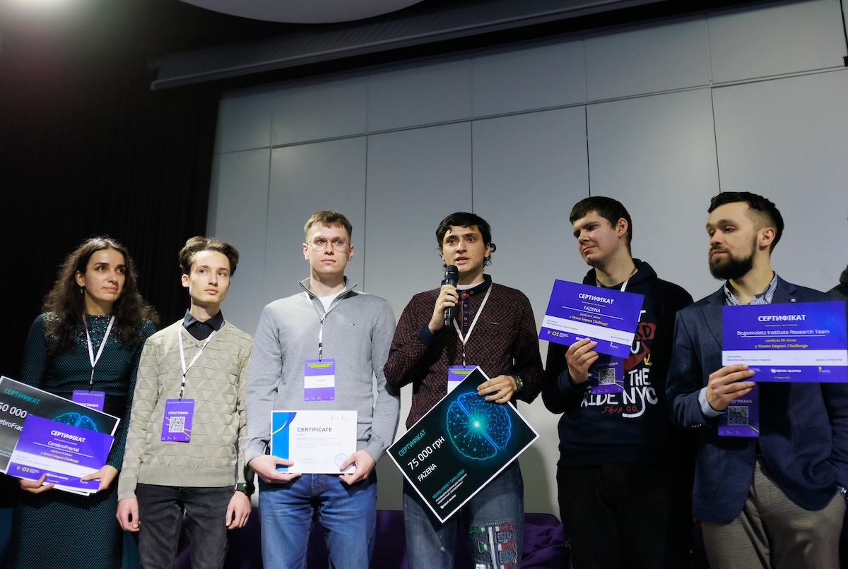 У межах COLLABORATE TO INNOVATE 2025 відбулося нагородження переможців Neuro Impact Challenge (відео)