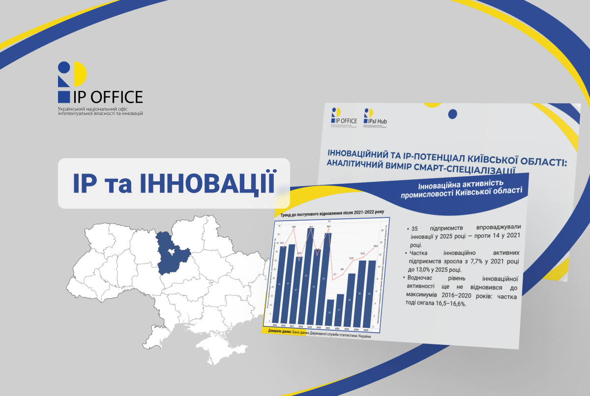 ІР офіс долучився до розробки напрямів смарт-спеціалізації Київської області (презентація)